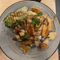 Duck  at Lokal Vegan Bistro in Warsaw