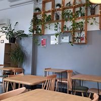Interior at Lokal Vegan Bistro in Warsaw