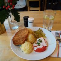 schabowy at Lokal Vegan Bistro in Warsaw