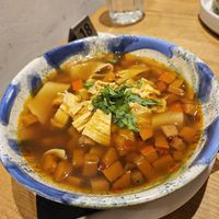 soup at Lokal Vegan Bistro in Warsaw