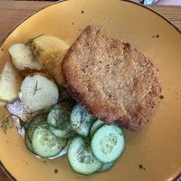 Soy cutlet   at Lokal Vegan Bistro in Warsaw