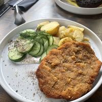 Soy cutlet  at Lokal Vegan Bistro in Warsaw