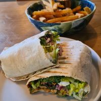 Gyro at Lokal Vegan Bistro in Warsaw