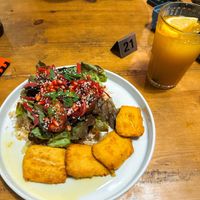   at Lokal Vegan Bistro in Warsaw