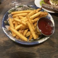 Chips  at Lokal Vegan Bistro in Warsaw