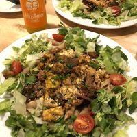 Chick’n pasta  at Lokal Vegan Bistro in Warsaw