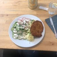 Schabowy  at Lokal Vegan Bistro in Warsaw