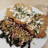 Lunch at Lokal Vegan Bistro in Warsaw