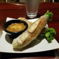 Tofu spring rolls...yumm at Pho ThaiSon in Austin