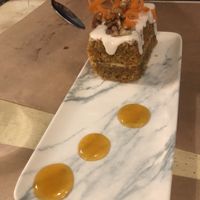 tarta de zanahoria (riquísima)  at VIVA in Madrid