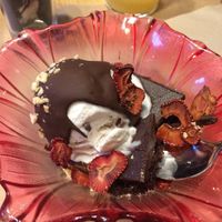 Dessert at VIVA in Madrid