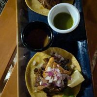 Tacos al pastor at VIVA in Madrid