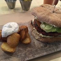 Burger queen at VIVA in Madrid