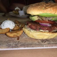 Burger at VIVA in Madrid