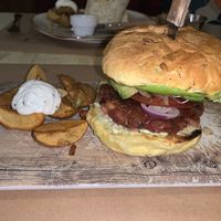 Burger at VIVA in Madrid