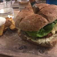 Best burger ever at VIVA in Madrid