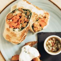 Wrap is always a good choice  at VIVA in Madrid