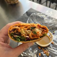 Tofu wrap  at Fluide Juice Bar in Mont-tremblant