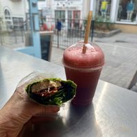   at Fluide Juice Bar in Mont-tremblant