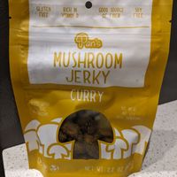 Mushroom jerky is best at Rabbit Food Grocery in Austin