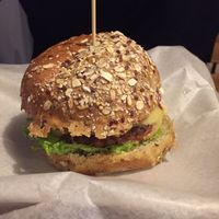 Beyond burger  at Bareburger - Financial District in New York City