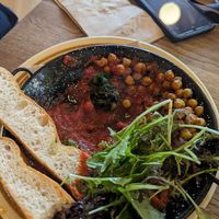 Vegan Shakshuka at Scarecrow in Auckland