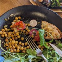 (halfway eaten) Harvest Toastie at Scarecrow in Auckland