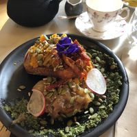 Harvest toastie  at Scarecrow in Auckland