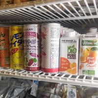 Fancy sodas at Gaia - Ochanomizu Branch in Tokyo