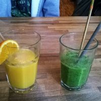 smoothies and fresh juices! at Sumski Kuhar in Zagreb