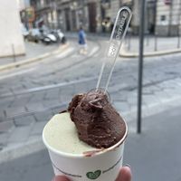 Hazelnut pistachio   at Ciacco Gelato Senz'altro in Milan