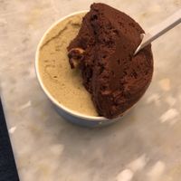 Pistacchio and Gianduia  at Ciacco Gelato Senz'altro in Milan
