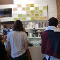 The green ones is Vegan 🌱  at Ciacco Gelato Senz'altro in Milan