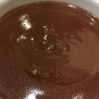 Shining hot chocolate  at Ciacco Gelato Senz'altro in Milan