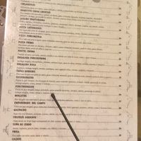 Menu at El Lechon Ilustrado in Guanajuato