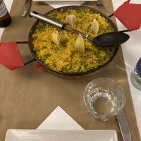 Vegan paella for 2  at Sanus in Fuerteventura