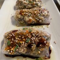 Rice rolls  at Sanus in Fuerteventura