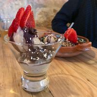 Vegan ice cream at La Colmena in San Andres Cholula