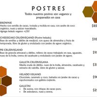 Menu La Colmena at La Colmena in San Andres Cholula