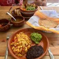 Breakfast, so delicious! at La Colmena in San Andres Cholula