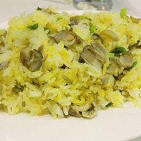 Fried rice mushroom at Thien Phu in Hue