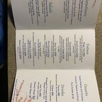 Menu  at Rumi Garden in Todos Santos