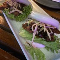 Fried chicken sliders  at Bodhi in Sydney