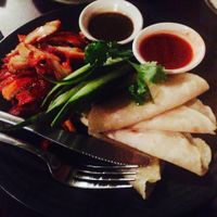 Duck pancake  at Bodhi in Sydney