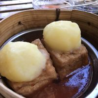 Potato and sweet-sour tofu  at Bodhi in Sydney