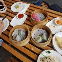 Amazing dumplings at Bodhi in Sydney