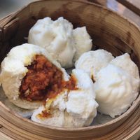 BBQ “pork” bun  at Bodhi in Sydney