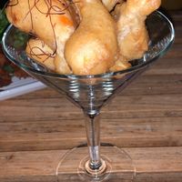 Prawns with Coriander  at Bodhi in Sydney