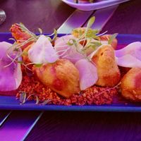 cauliflower fritters at Bodhi in Sydney