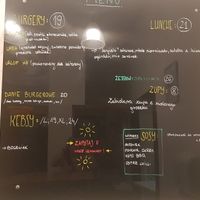 Menu at Umea in Lublin